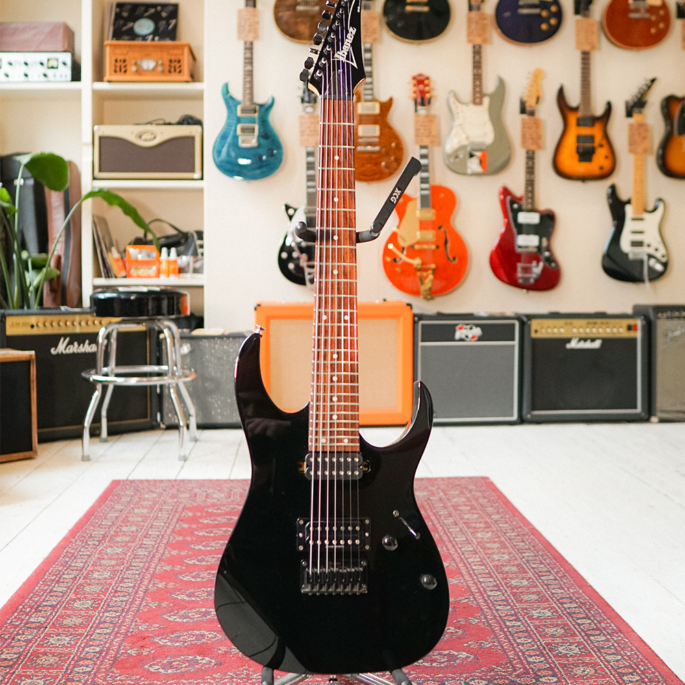 Ibanez RG7421 - 7 String Electric Guitar - Black - Preowned