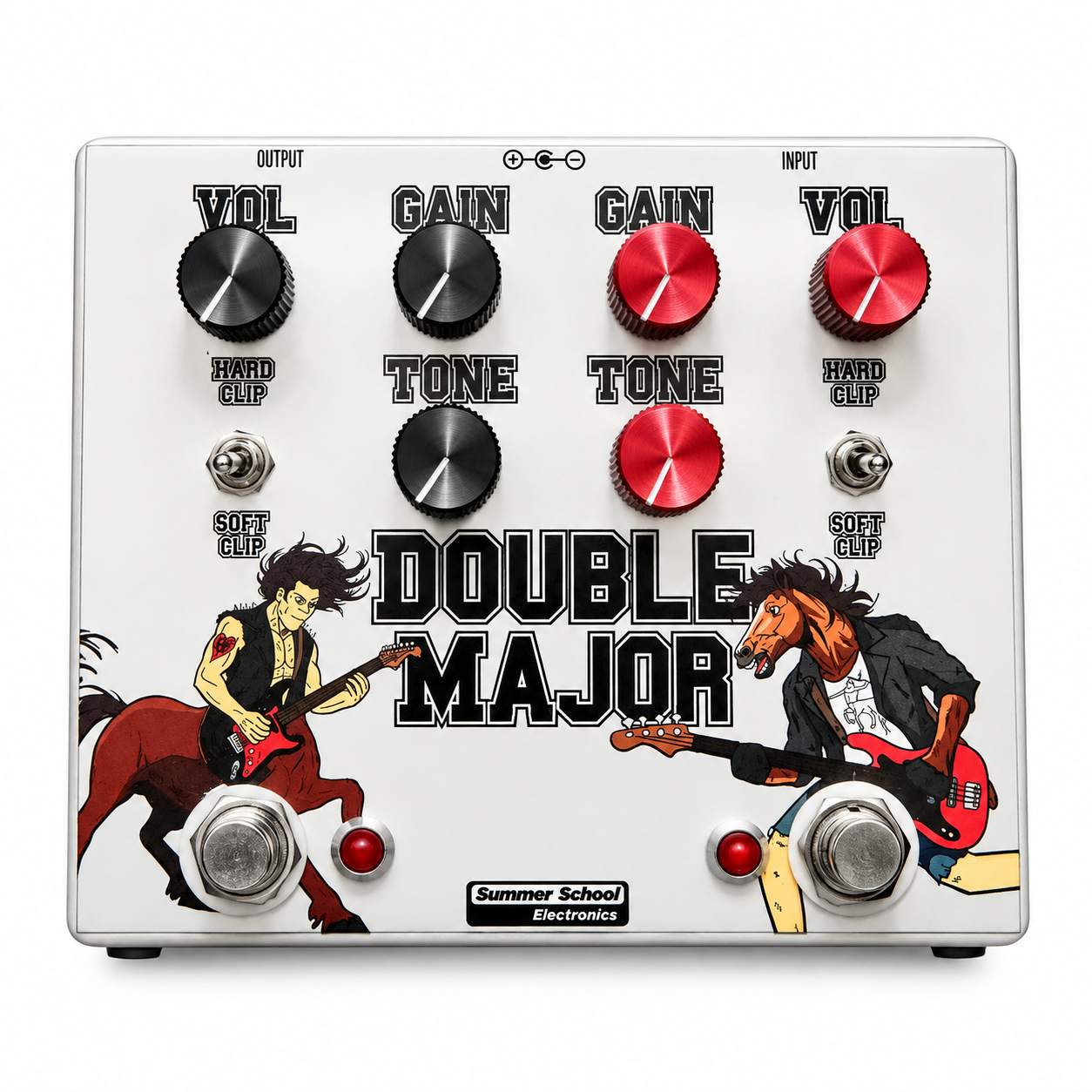 Summer School Electronics Limited Edition Double Major Dual Overdrive Effects Pedal