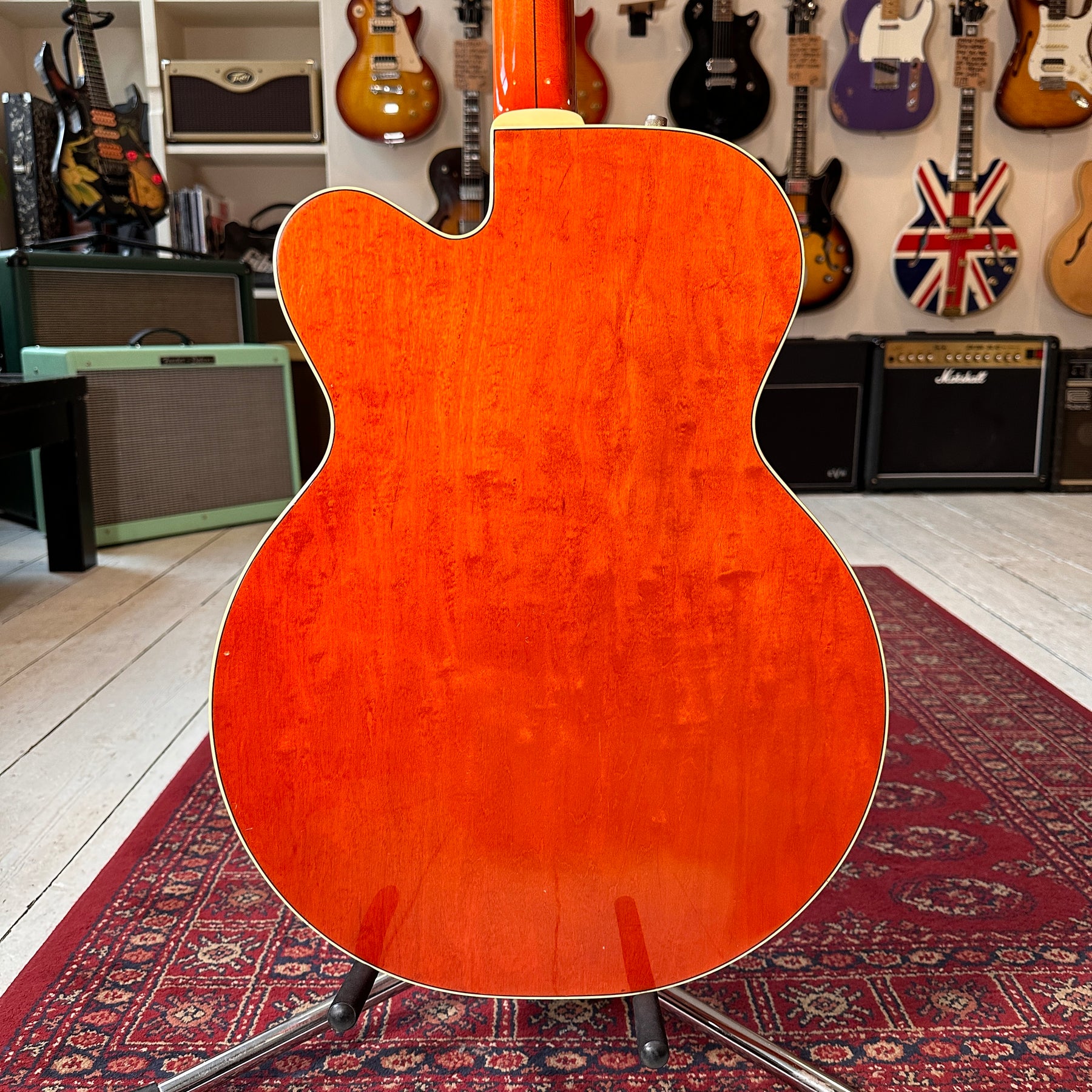 1992 Gretsch 6120 Nashville G Brand - Transparent Orange - OHSC - Preowned