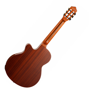 Tanglewood EMDC7 Enredo Madera Dominar Thinline Classical Guitar - Natural Gloss