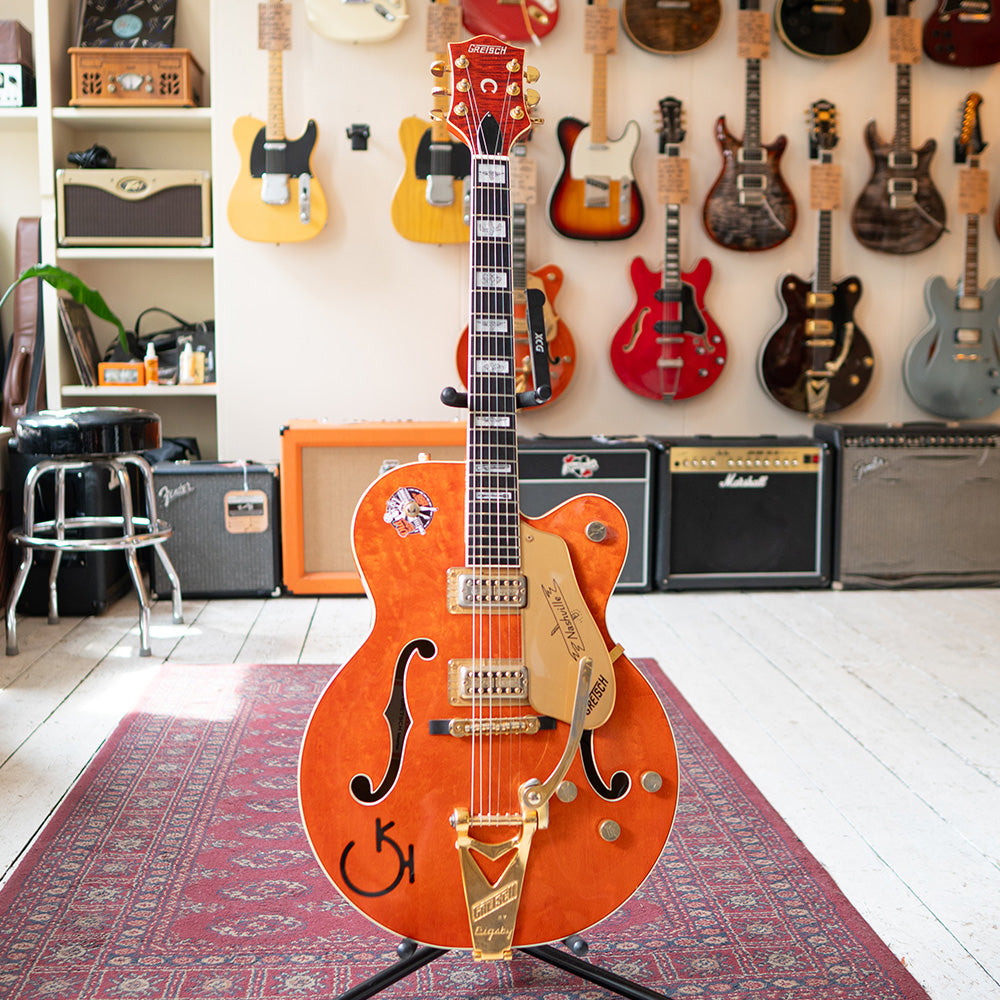 1990 Gretsch 6120 Nashville - Orange Stain - OHSC - Preowned