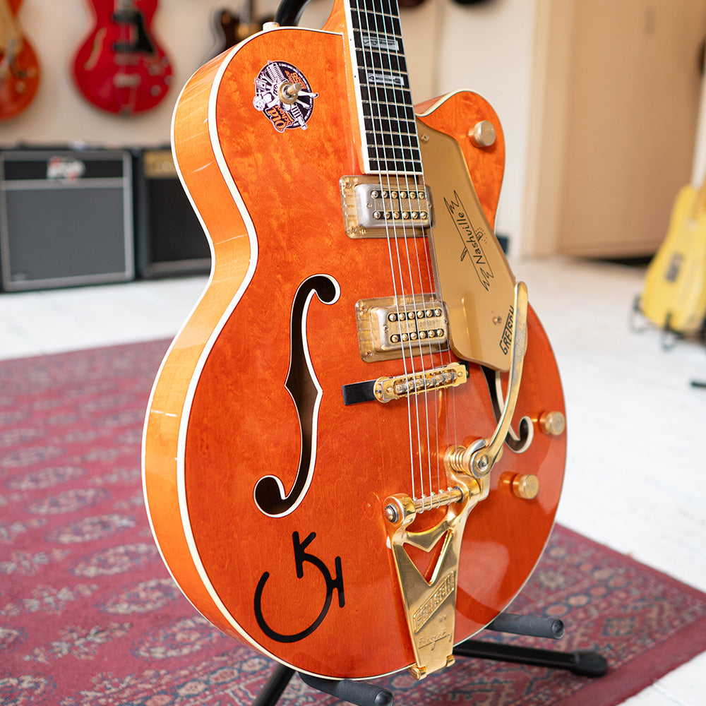 1990 Gretsch 6120 Nashville - Orange Stain - OHSC - Preowned