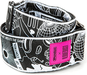 Jim Dunlop ILD11 I Love Dust Strap - Robot Heart