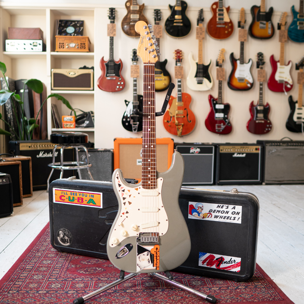 1991 Fender USA Stratocaster - Pewter - OHSC - Preowned