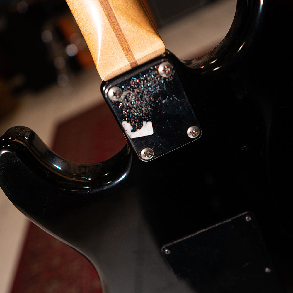 1995 Squier Made In Japan Stratocaster - Black - Preowned