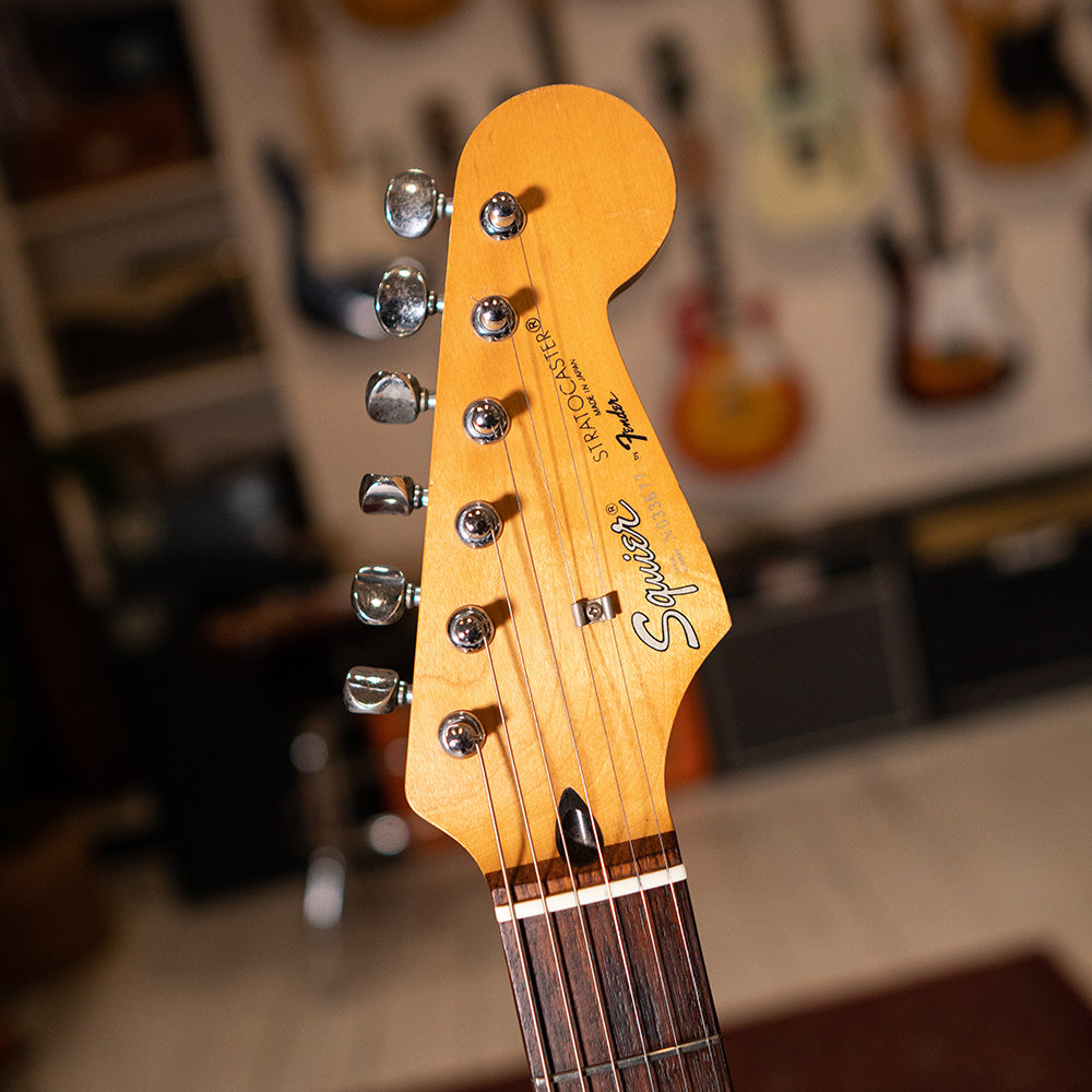 1995 Squier Made In Japan Stratocaster - Black - Preowned
