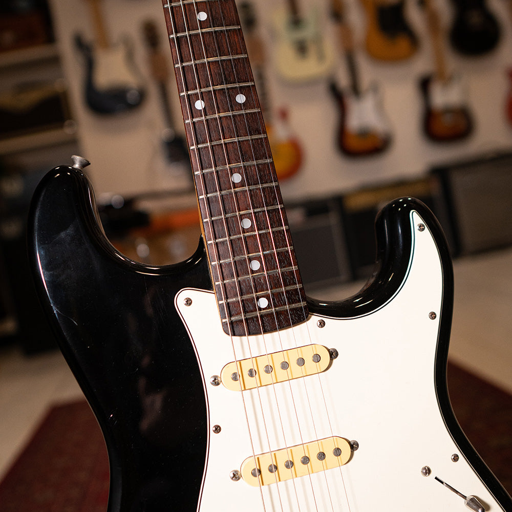 1995 Squier Made In Japan Stratocaster - Black - Preowned