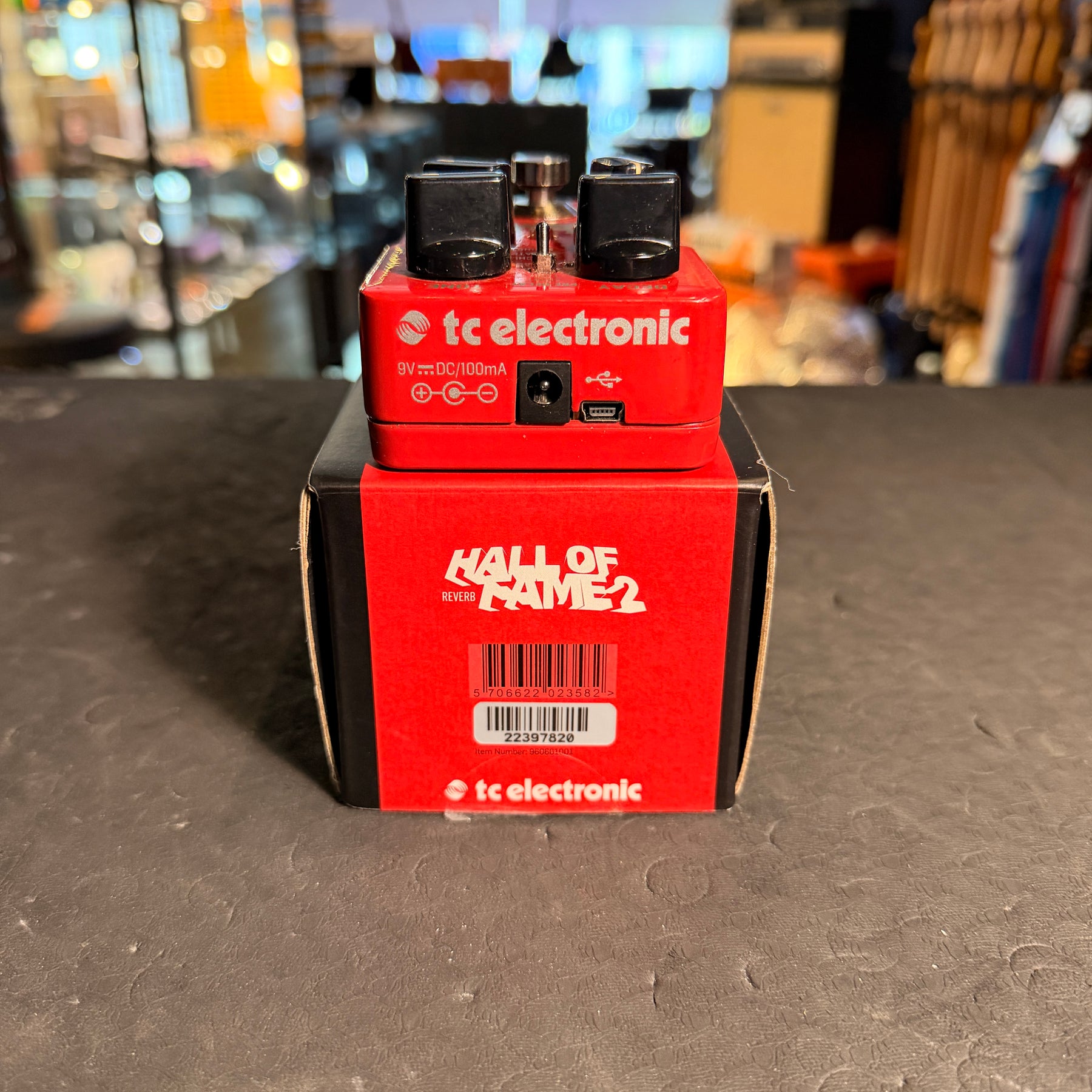 TC Electronic Hall of Fame 2 Reverb Effects Pedal - Preowned with Box