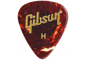 Gibson Tortoise Picks, 12 Pack, Heavy
