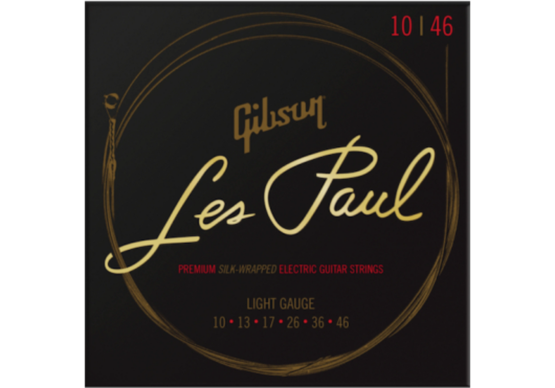 Gibson Les Paul Premium Electric Guitar Strings 10-46