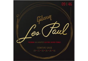 Gibson Les Paul Premium Silk Wrapped Electric Guitar Strings 9-46