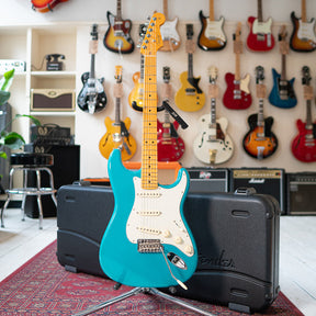 2020 Fender American Professional II Stratocaster Maple Fingerboard - Miami Blue - Preowned