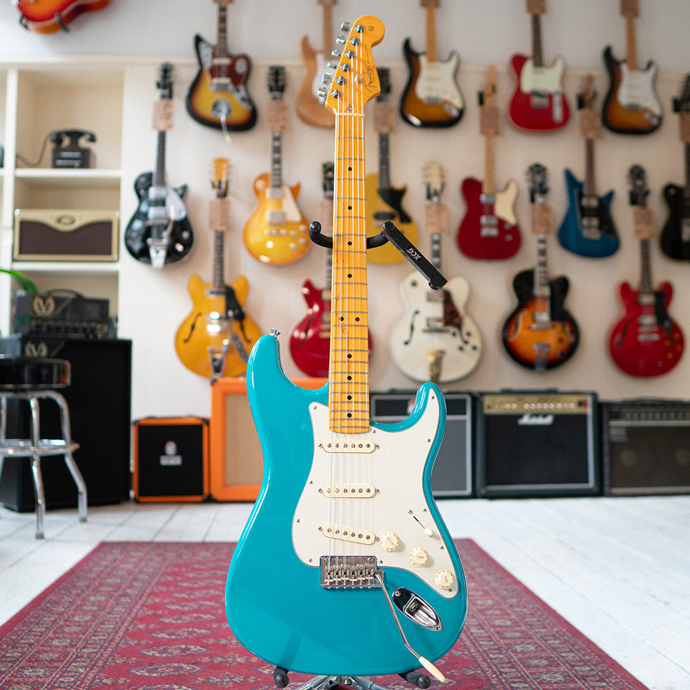 Fender American Professional II Stratocaster Maple Fingerboard - Miami Blue - Preowned