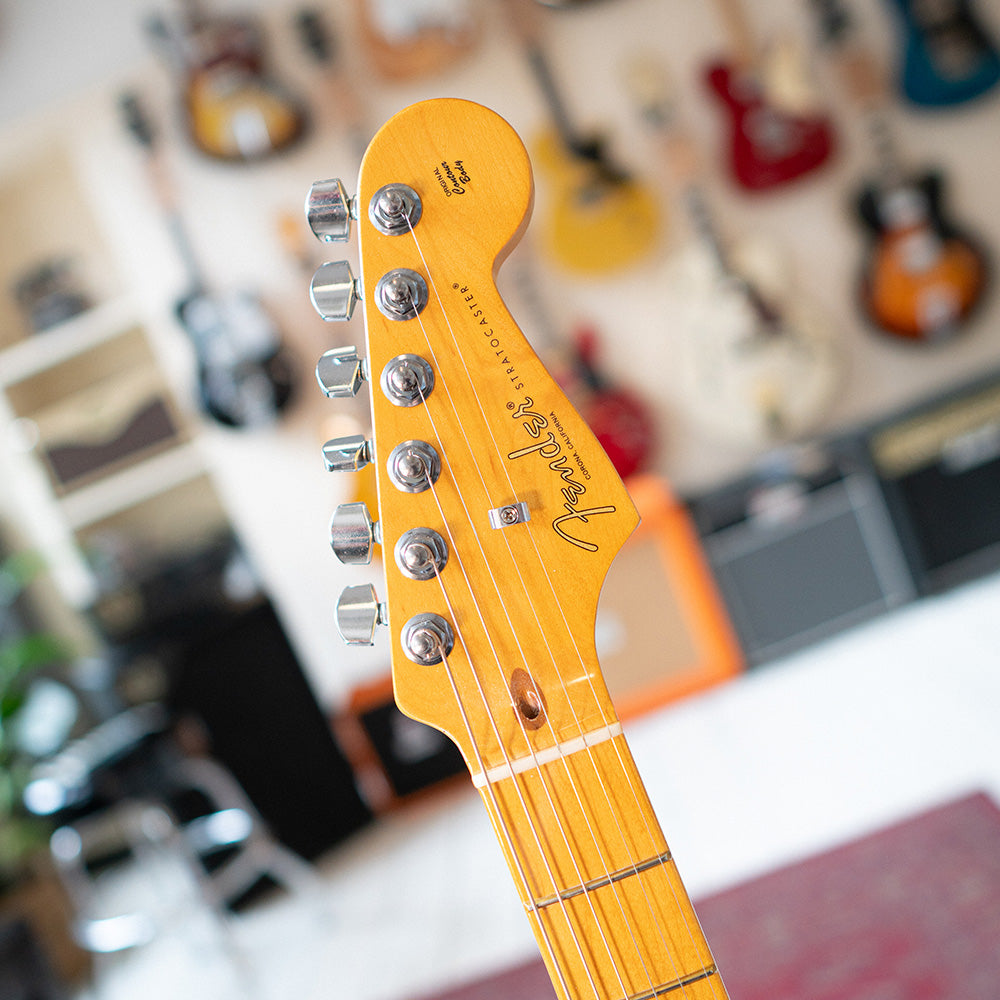 2020 Fender American Professional II Stratocaster Maple Fingerboard - Miami Blue - Preowned
