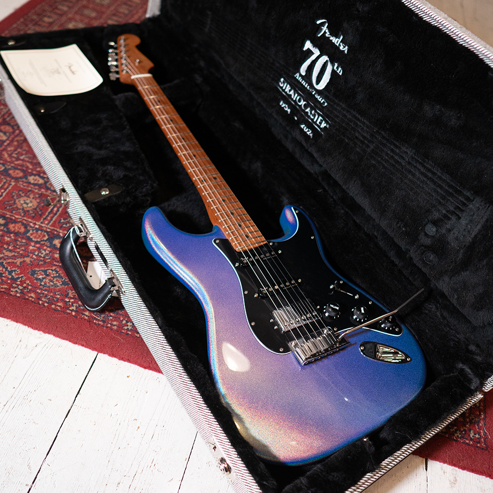 Fender 70th Anniversary American Ultra Stratocaster HSS - Amethyst - Preowned