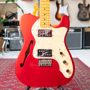 2013 Fender American Vintage '72 Telecaster Thinline Candy Apple Red with Hardcase - Preowned