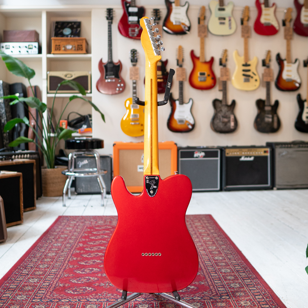 2013 Fender American Vintage '72 Telecaster Thinline Candy Apple Red with Hardcase - Preowned