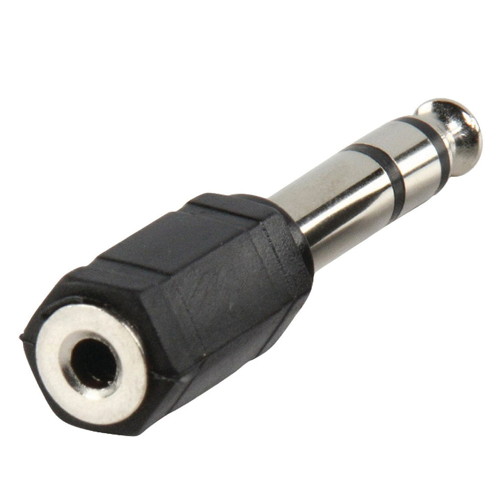Adaptor - 3.5mm Jack male stereo to 6.3mm Jack female stereo