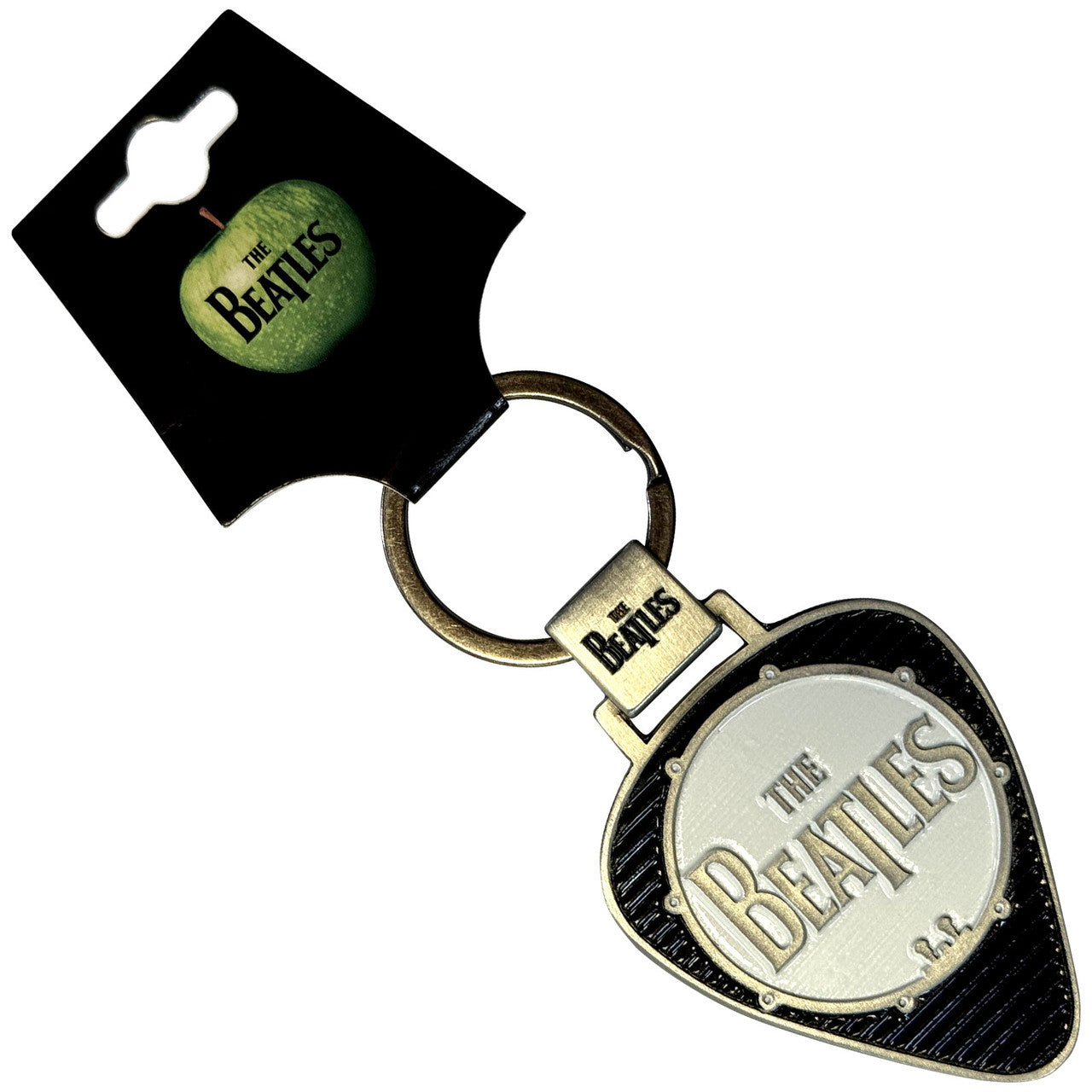 The Beatles Keychain: Drum Logo Plectrum