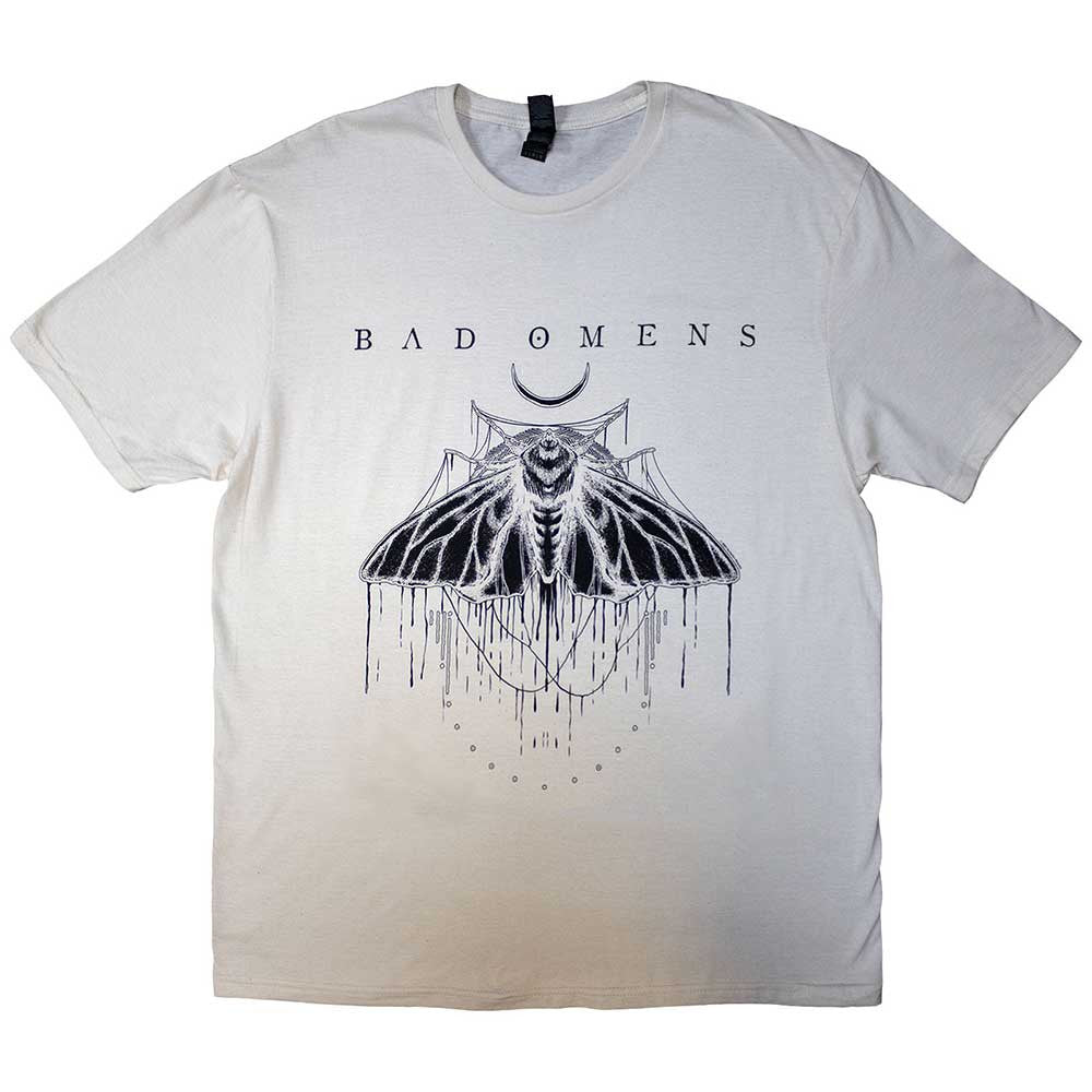 Bad Omens Unisex T-Shirt Moth - White