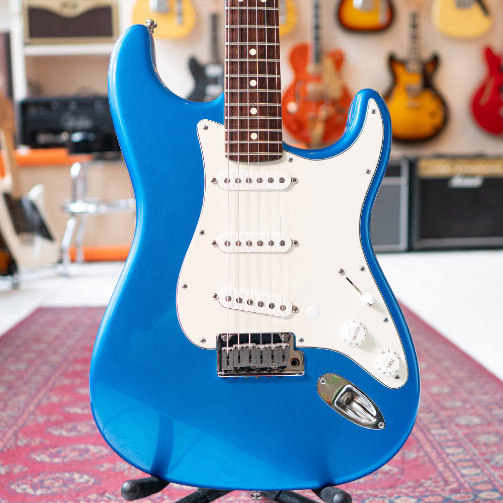 2004 Fender USA Standard Stratocaster - Chrome Blue - OHSC - Preowned