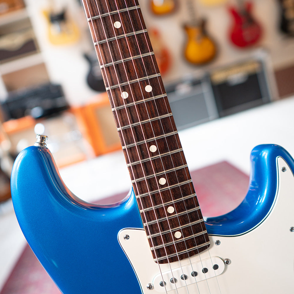 2004 Fender USA Standard Stratocaster - Chrome Blue - OHSC - Preowned