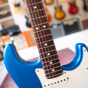2004 Fender USA Standard Stratocaster - Chrome Blue - OHSC - Preowned