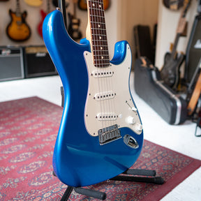 2004 Fender USA Standard Stratocaster - Chrome Blue - OHSC - Preowned