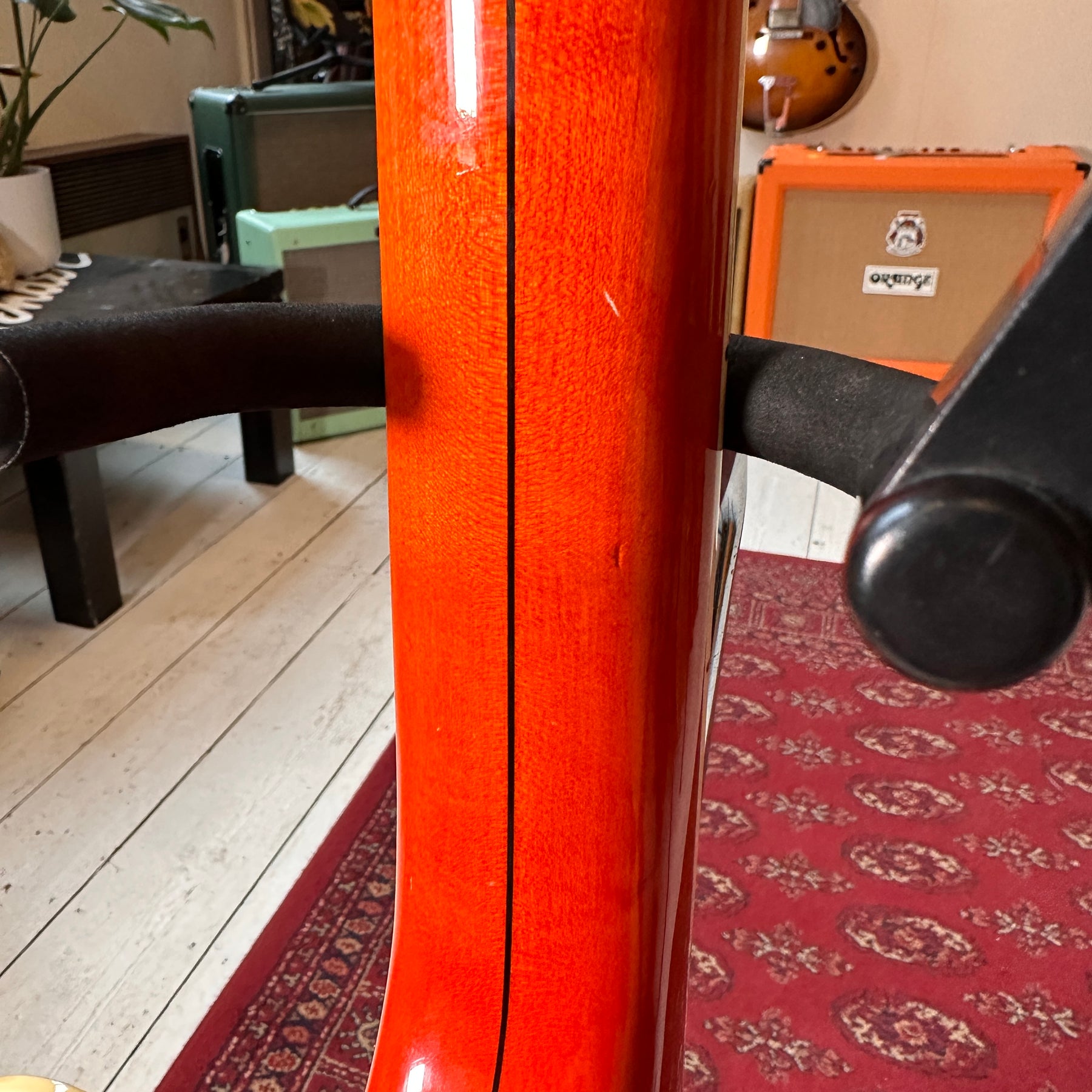 1992 Gretsch 6120 Nashville G Brand - Transparent Orange - OHSC - Preowned