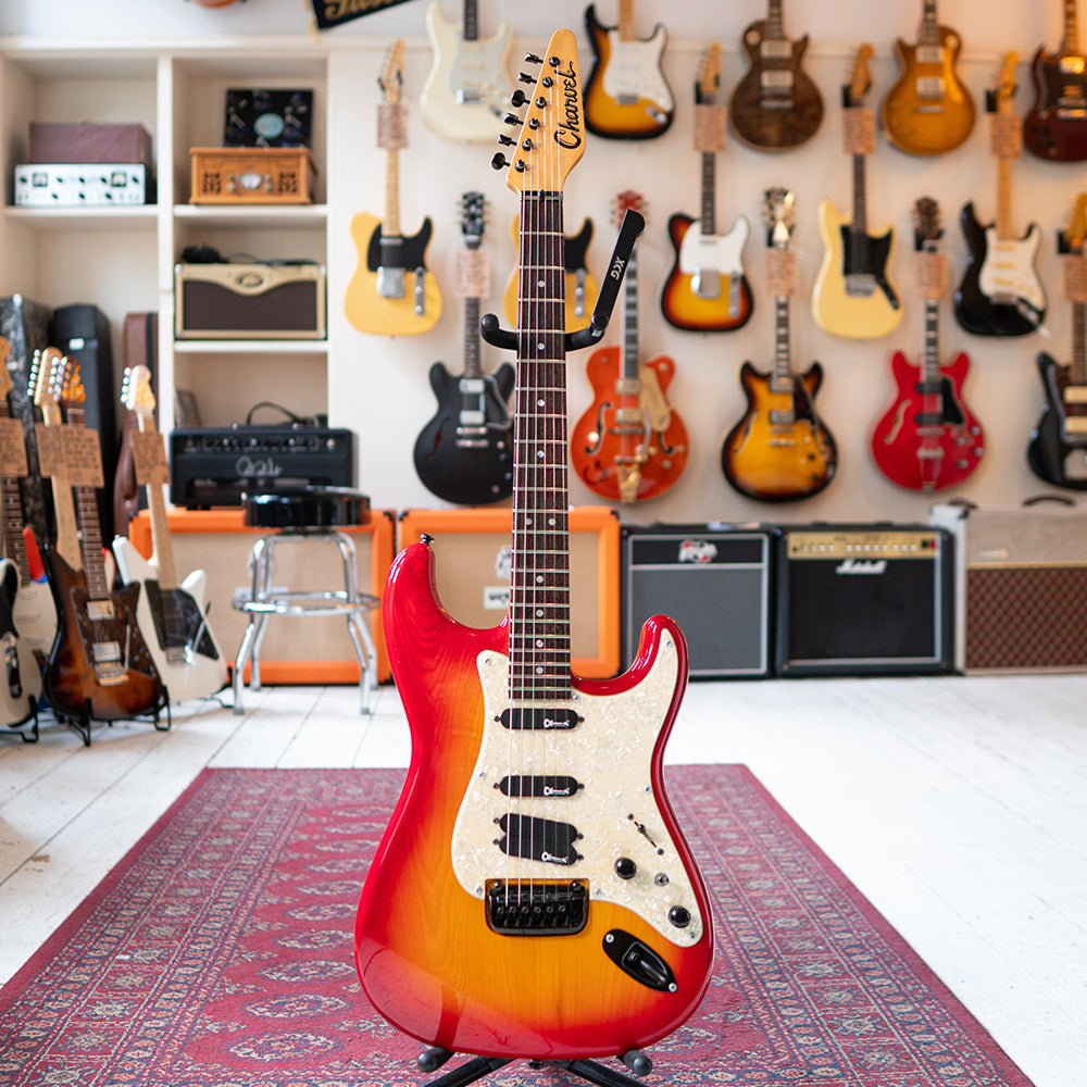 1990 Charvel Made in Japan ST Custom - Sunburst - Preowned