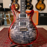 PRS Custom 24 Cherry Charcoal Pattern Thin Neck & GEN III Tremolo #0372971