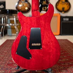 PRS Custom 24 Cherry Charcoal Pattern Thin Neck & GEN III Tremolo #0372971 - Preowned with Case