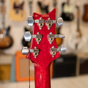 PRS Custom 24 Cherry Charcoal Pattern Thin Neck & GEN III Tremolo #0372971 - Preowned with Case