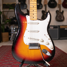 Fender Custom Shop PostModern Journeyman Relic Stratocaster - Bleached 3 Tone Sunburst - Preowned
