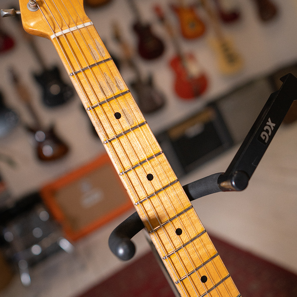 Fender Custom Shop PostModern Journeyman Relic Stratocaster - Bleached 3 Tone Sunburst - Preowned