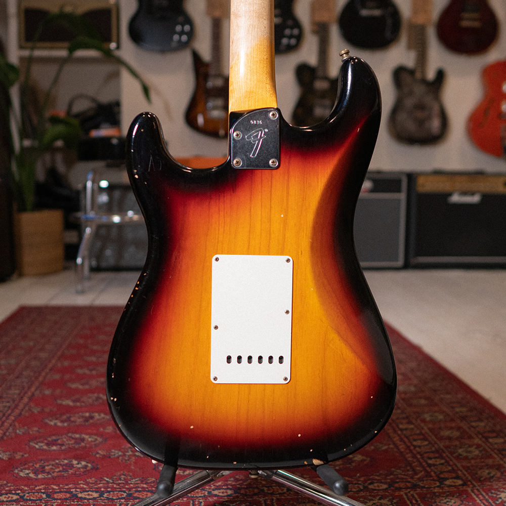 Fender Custom Shop PostModern Journeyman Relic Stratocaster - Bleached 3 Tone Sunburst - Preowned