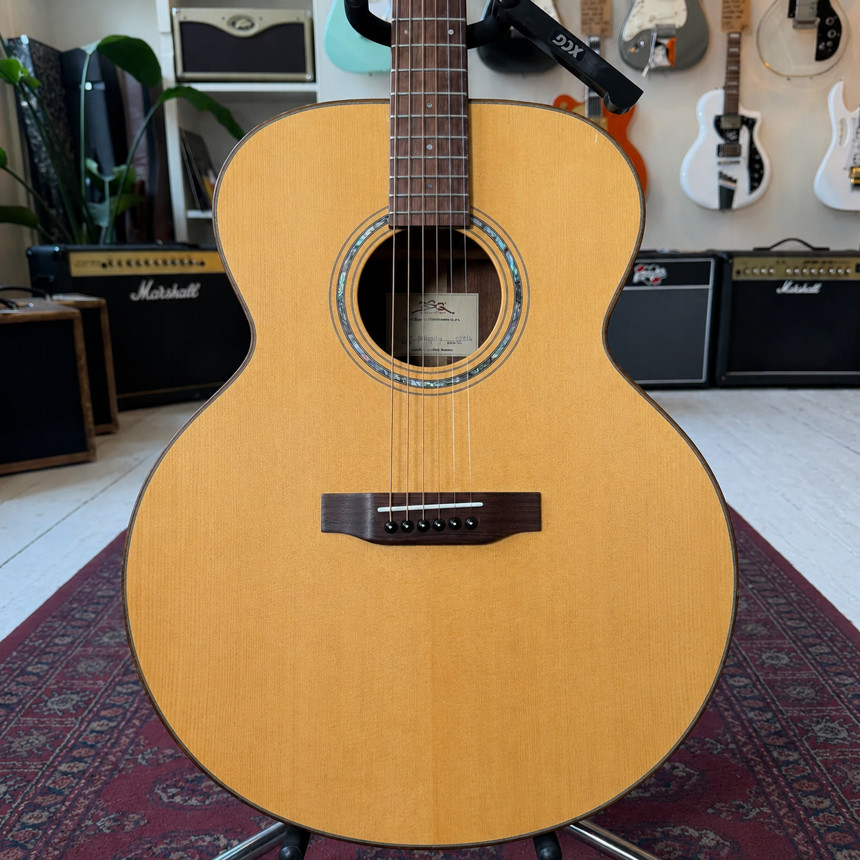 BSG GJ 10F Jumbo Hand Made Acoustic Guitar W/ Hardcase - Preowned
