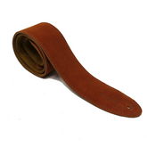 Leathergraft Guitar Strap Suede Comfy - Rust
