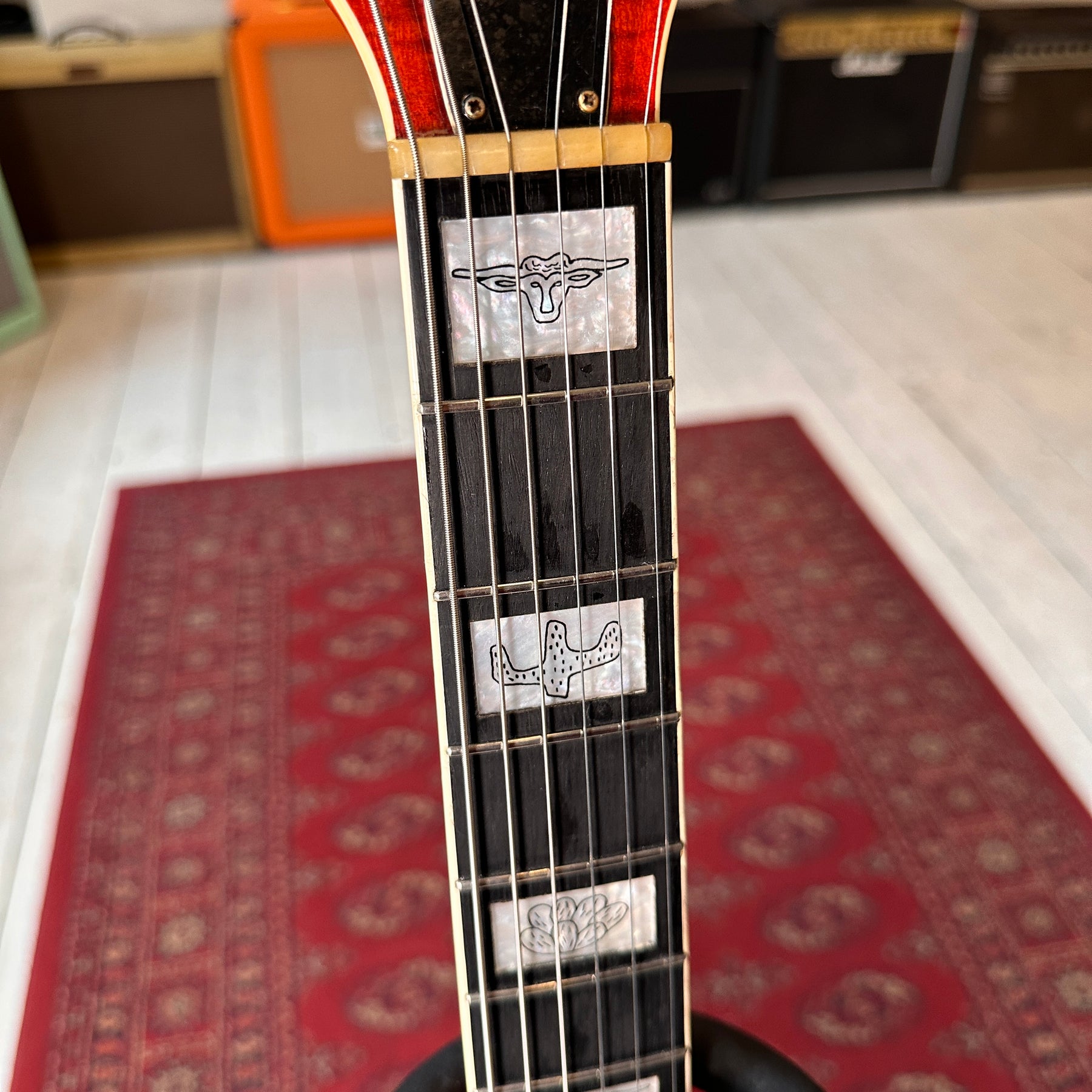 1992 Gretsch 6120 Nashville G Brand - Transparent Orange - OHSC - Preowned