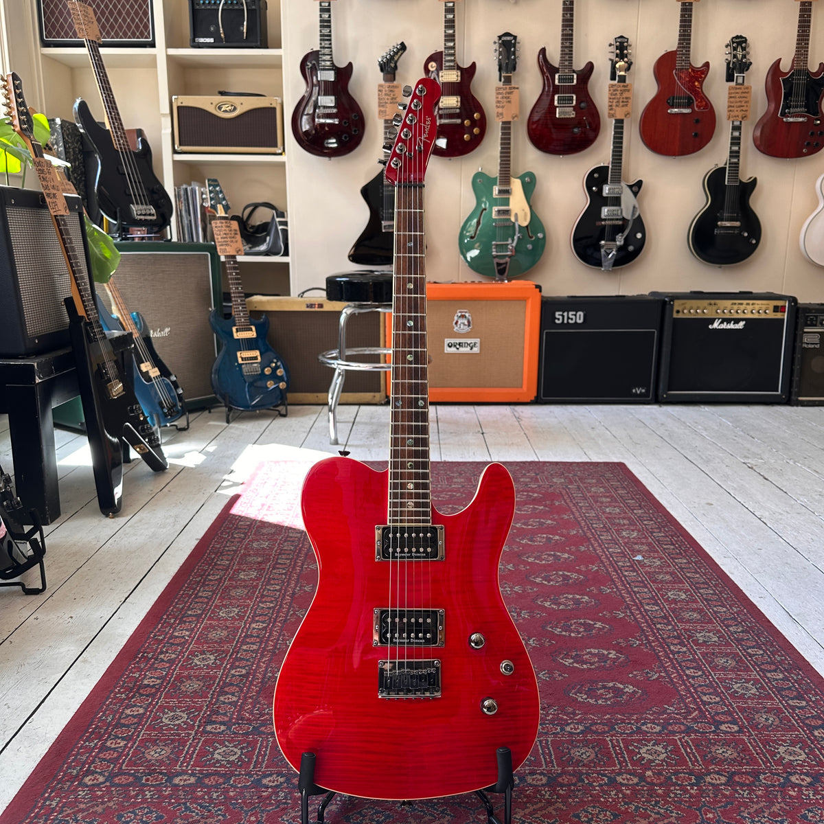 Fender FMT Telecaster - Crimson Red Transparent - Preowned