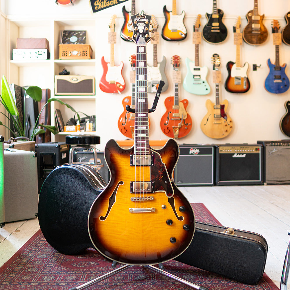 D'Angelico Excel DC - Vintage Sunburst with Hard Case - Preowned