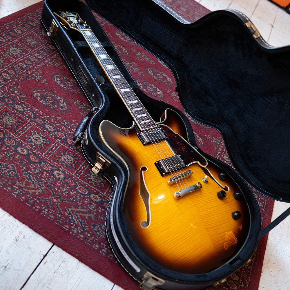 D'Angelico Excel DC - Vintage Sunburst with Hard Case - Preowned