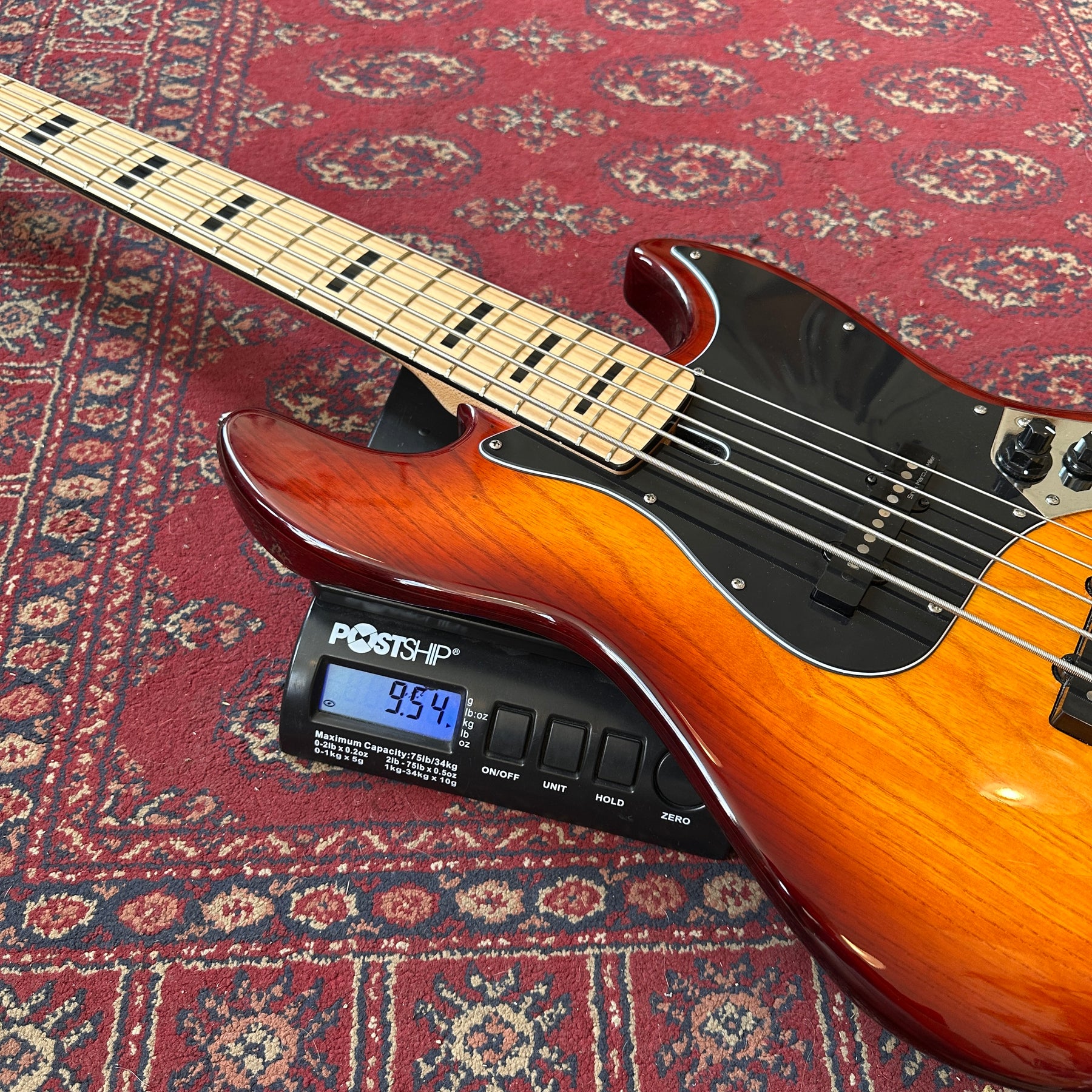 Sire Marcus Miller V7 Swamp Ash Active 5 String Bass - Sunburst - Preowned