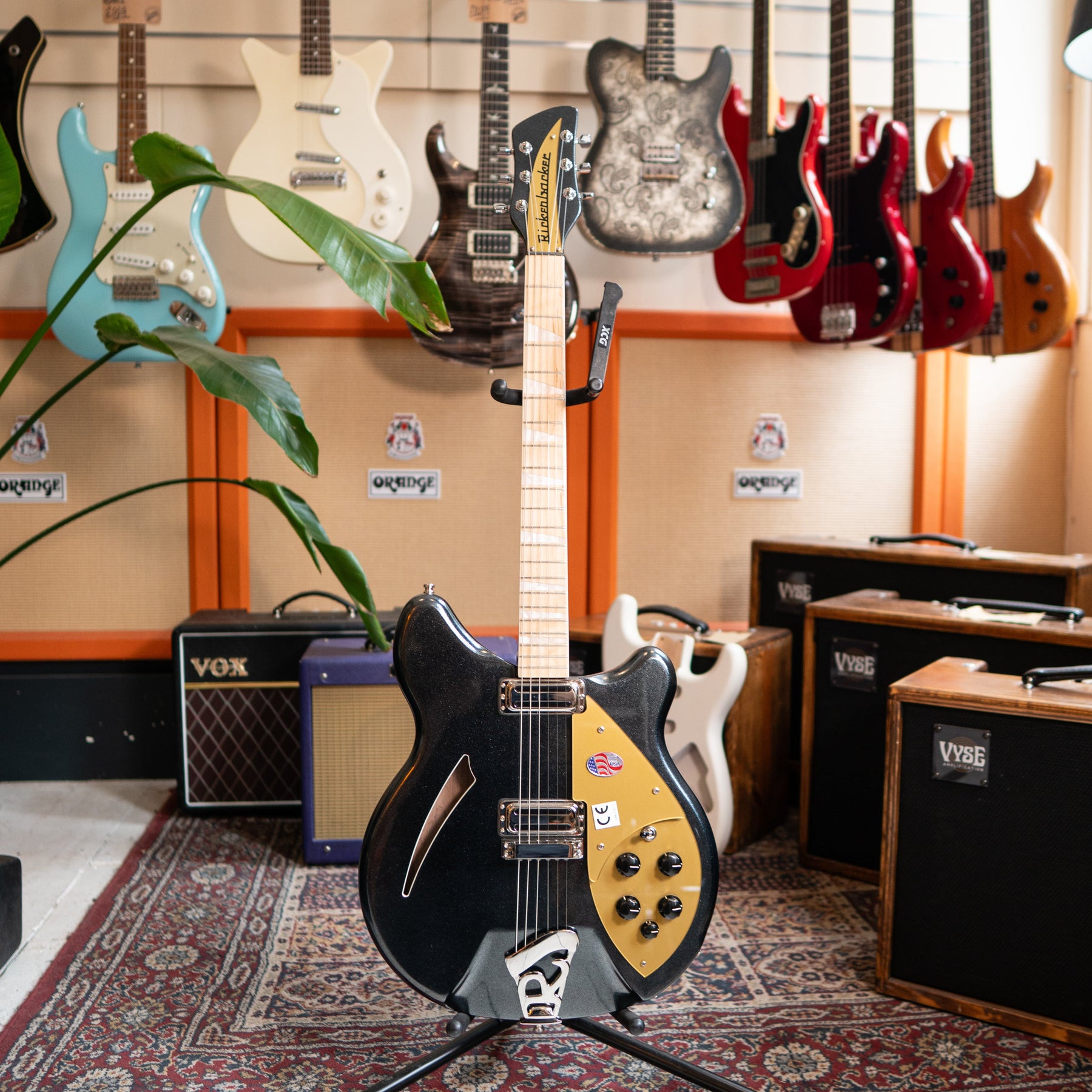 Rickenbacker 360 VP Limited Edition JG With Hard Case - Pearlstar