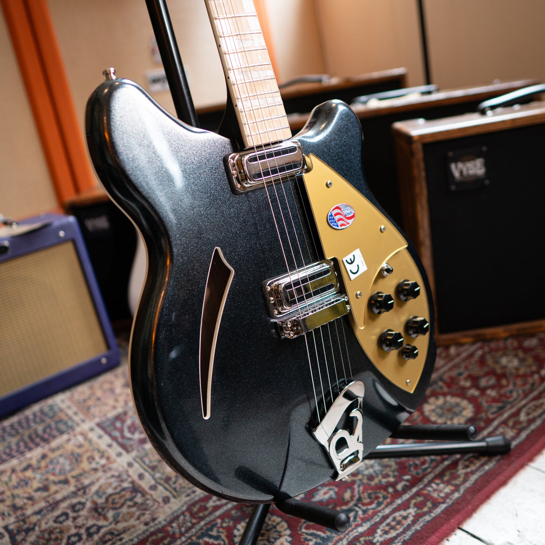 Rickenbacker 360 VP Limited Edition JG With Hard Case - Pearlstar