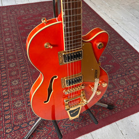 2021 Gretsch G5655TG Electromatic Centre Block JR - Orange Stain - Hard Case - Preowned