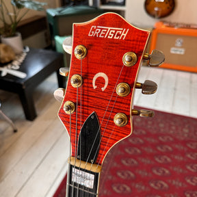 1992 Gretsch 6120 Nashville G Brand - Transparent Orange - OHSC - Preowned