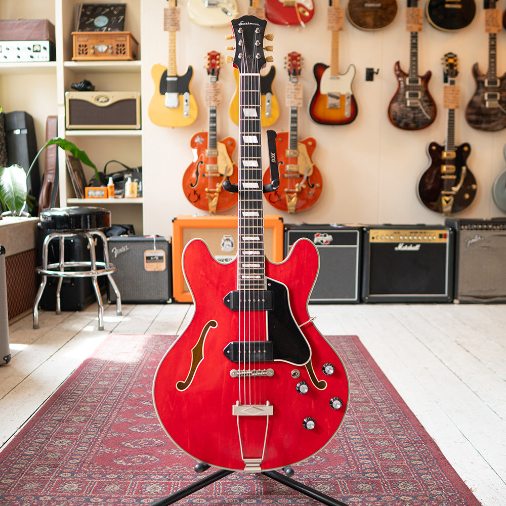 Eastman T64 TV-T Vintage Red - Preowned with Hard Case