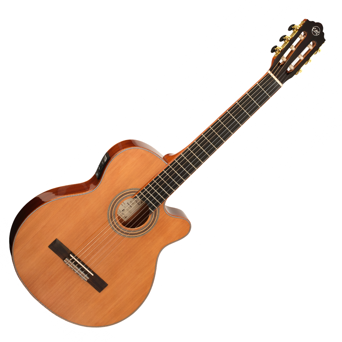 Tanglewood EMDC7 Enredo Madera Dominar Thinline 4/4 Size Classical Electro Acoustic Guitar