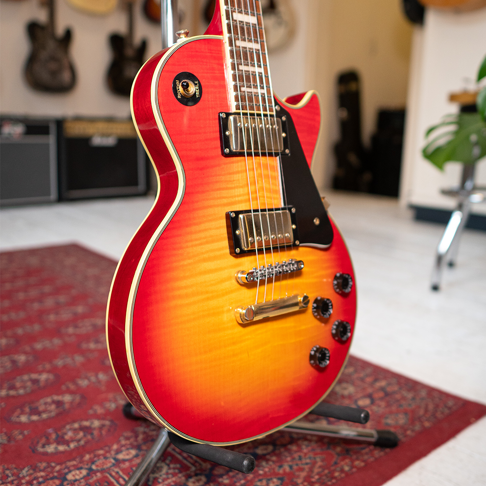 2005 Epiphone Les Paul Custom - Cherry Sunburst - Preowned